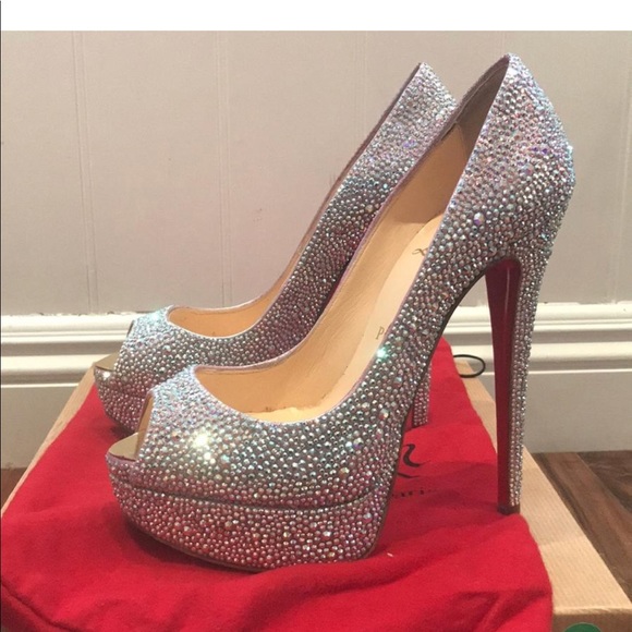 Christian Louboutin Lady Peep Strass - Picture 7 of 7